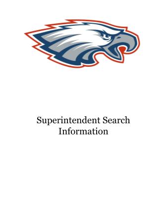  Superintendent Search